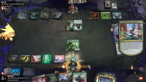 Watch MTG Arena Video Replay - Slimefoot and Squee by saitama VS A-Nadu, Winged Wisdom by noctis - Historic Brawl