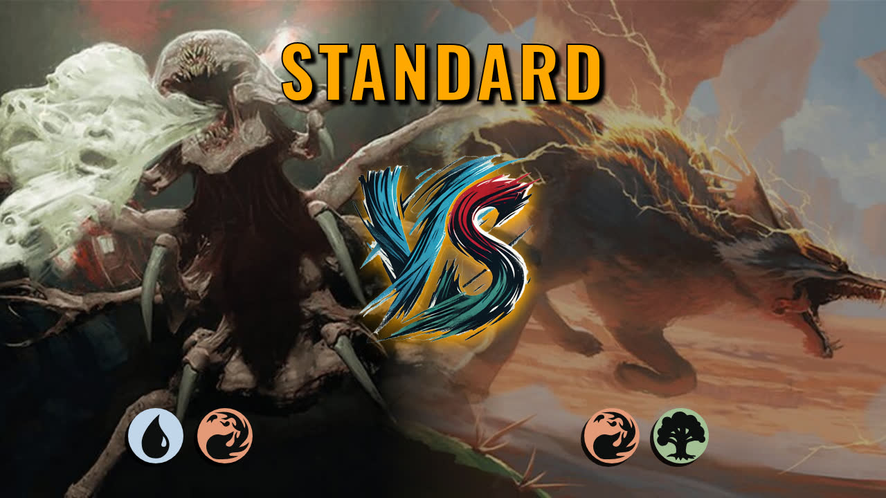 Watch MTG Arena Standard Video - Izzet Midrange by CunicoliGoblin VS Gruul Aggro by Barbolo - 79bdbe