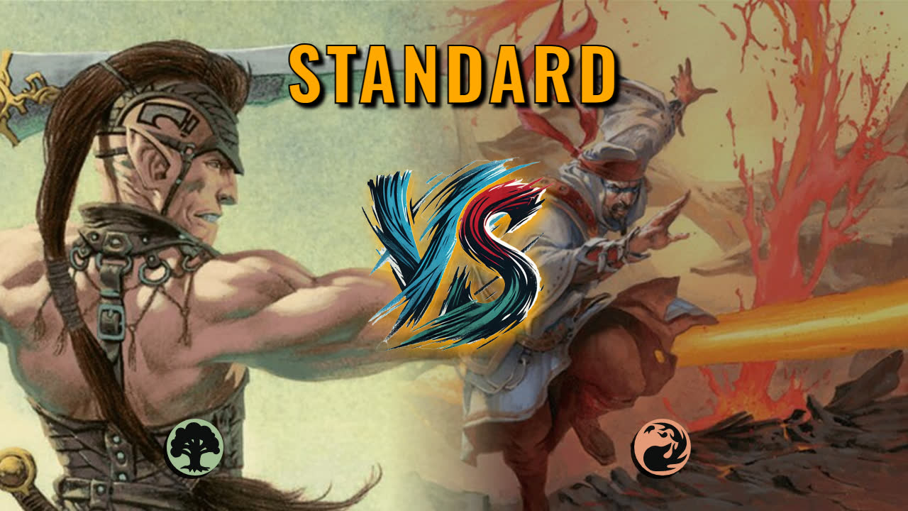 Watch MTG Arena Standard Video - Mono Green Midrange by Warped Concept VS Mono Red Aggro by Jeketerri - 6749d0