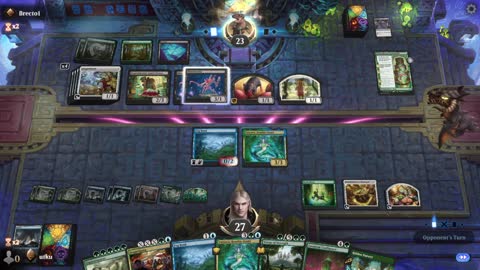 Watch MTG Arena Video Replay - Simic Midrange by utku VS Golgari Aggro by Brecto1 - Standard Ranked