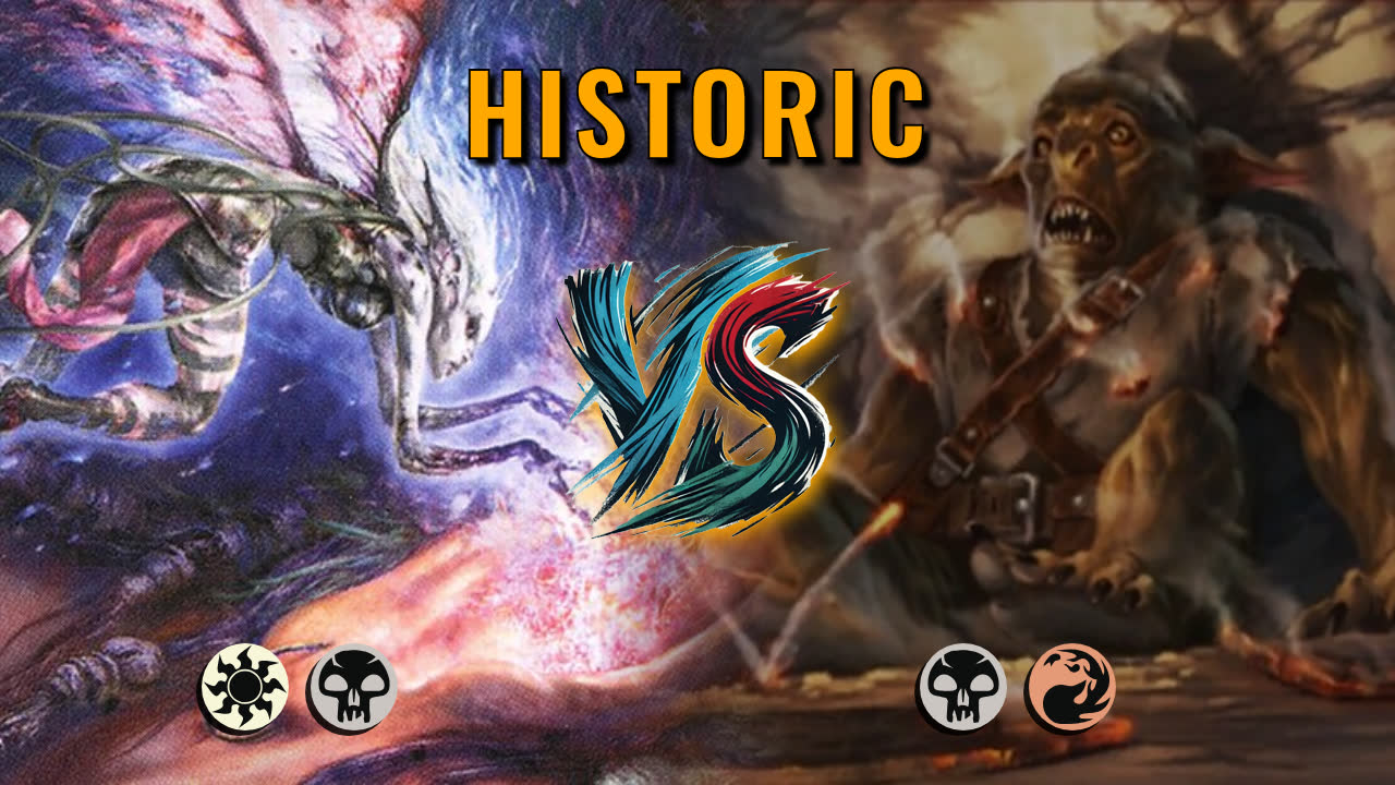 Watch MTG Arena Historic Video - Orzhov Midrange by CunicoliGoblin VS Rakdos Aggro by bobr80 - d1079d