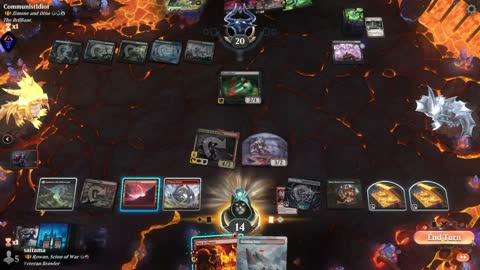 Watch MTG Arena Video Replay - Rowan, Scion of War by saitama VS Zimone and Dina by CommunistIdiot - Historic Brawl