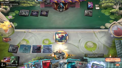 Watch MTG Arena Video Replay - Vivi Ornitier by saitama VS Ugin, Eye of the Storms by Cane Vuoto - Historic Brawl