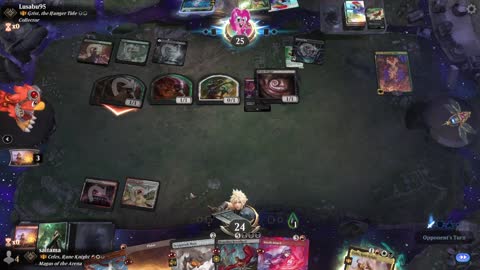 Watch MTG Arena Video Replay - Celes, Rune Knight by saitama VS Grist, the Hunger Tide by Lusabu95 - Historic Brawl