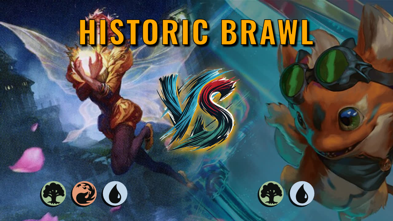 Watch MTG Arena Historic Brawl Video - Loot, the Pathfinder by saitama VS Ivy, Gleeful Spellthief by Zappy66 - 2450df