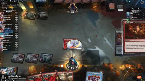 Watch MTG Arena Video Replay - Izzet Aggro by molituselgran VS Sultai Midrange by mattb - Explorer Play