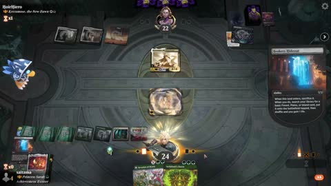 Watch MTG Arena Video Replay - Azusa, Lost but Seeking by saitama VS Ketramose, the New Dawn by HoirHiero - Historic Brawl