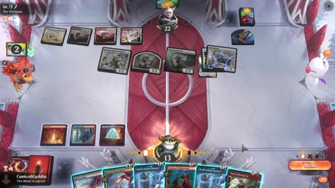 Watch MTG Arena Video Replay - Izzet Midrange by CunicoliGoblin VS Boros Aggro by Dr.リノ - Standard Play