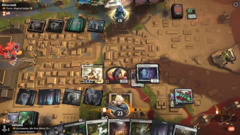 Watch MTG Arena Video Replay - Ketramose, the New Dawn by saitama VS Terra, Magical Adept by Blitzcrank - Historic Brawl
