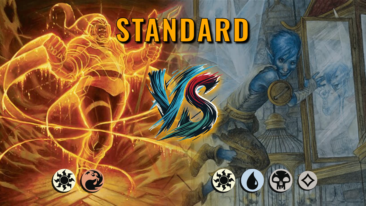 Watch MTG Arena Standard Video - Boros Aggro by DeadWeight VS Esper Midrange by saba123 - 73d3b7