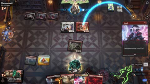 Watch MTG Arena Video Replay - Boros Aggro by CunicoliGoblin VS Boros Aggro by Manuzumaki - Standard Play