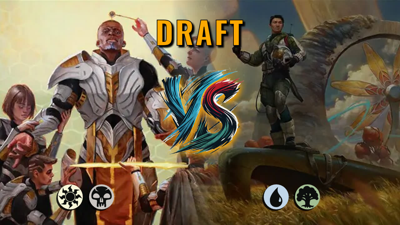 Watch MTG Arena Draft Video - Orzhov Midrange by DamienF16 VS Simic Midrange by Sleight - abc705