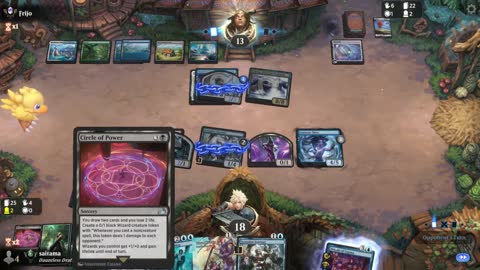 Watch MTG Arena Video Replay - Dimir Midrange by saitama VS Bant Midrange by Frijo - Premier Draft