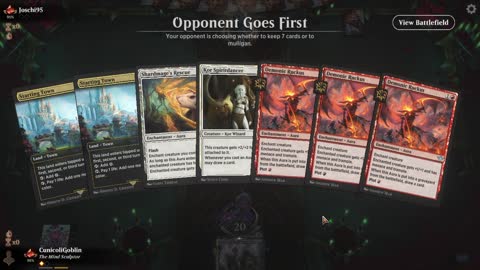 Watch MTG Arena Video Replay - Mardu Aggro by CunicoliGoblin VS Boros Aggro by Joschi95 - Traditional Historic Ranked
