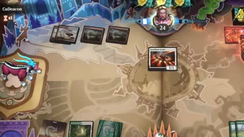 Watch MTG Arena Video Replay - Naya Midrange by HamHocks42 VS Boros Aggro by CuDeacon - Standard Play