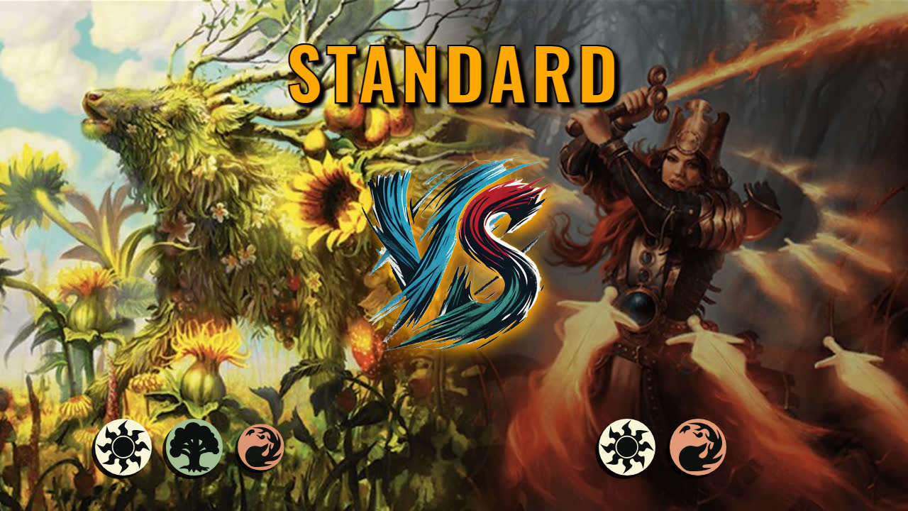 Watch MTG Arena Standard Video - Naya Midrange by HamHocks42 VS Boros Aggro by CuDeacon - 549d11