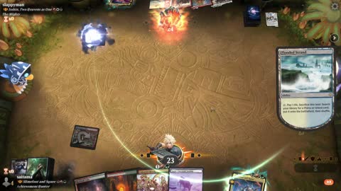 Watch MTG Arena Video Replay - Slimefoot and Squee by saitama VS Isshin, Two Heavens as One by slappyman - Historic Brawl