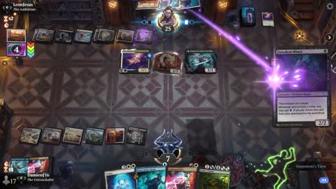 Watch MTG Arena Video Replay - 4c Control by DamienF16 VS Orzhov Aggro by LeonJesus - Traditional Standard Ranked