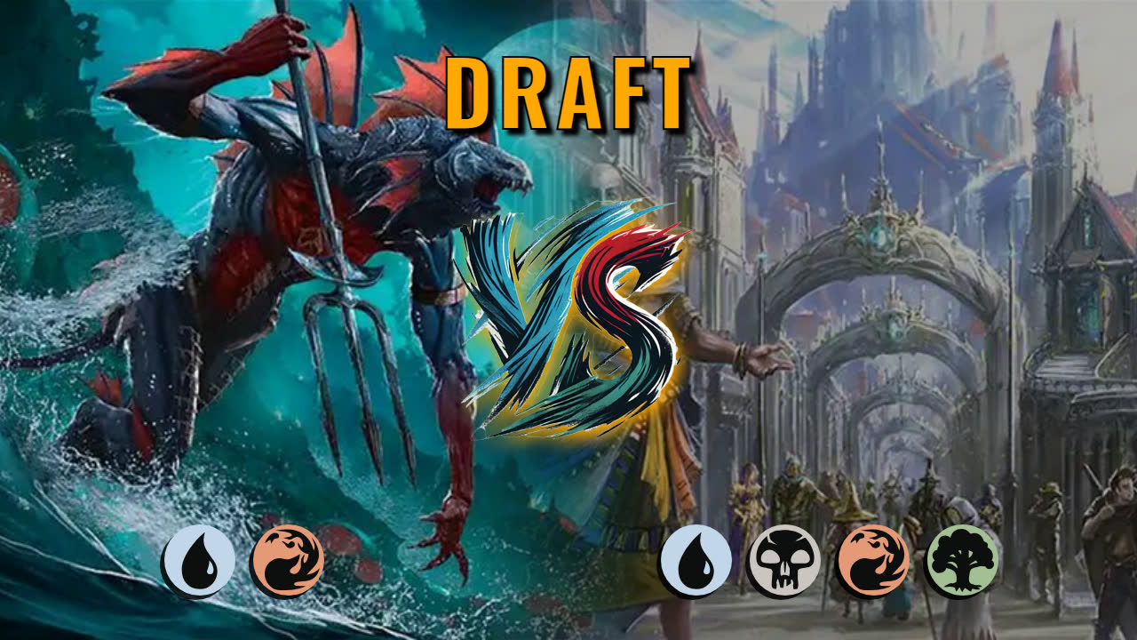 Watch MTG Arena Draft Video - Izzet Midrange by DamienF16 VS UBRG Midrange by RobBoss - 60b12d