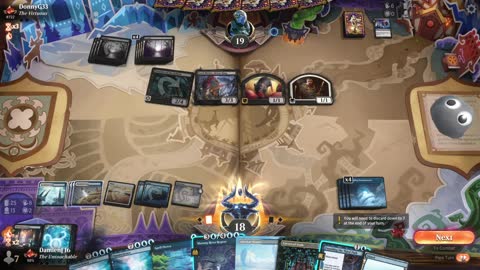 Watch MTG Arena Video Replay - Azorius Midrange by DamienF16 VS Mono Black Midrange by DonnyG33 - Traditional Standard Ranked
