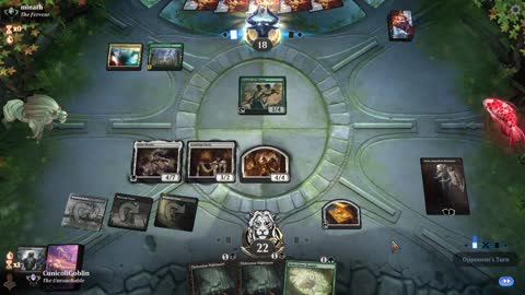 Watch MTG Arena Video Replay - Golgari Midrange by CunicoliGoblin VS 5 Color Midrange by minath - Traditional Historic Ranked