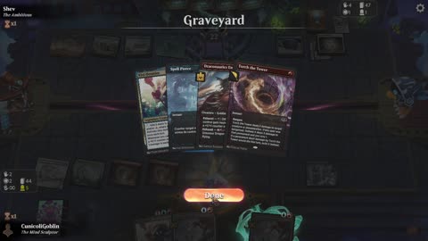 Watch MTG Arena Video Replay - Izzet Midrange by CunicoliGoblin VS Azorius Midrange by Shev - Standard Event