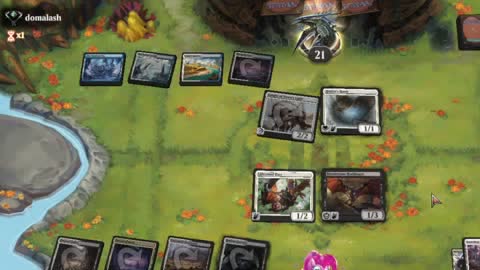 Watch MTG Arena Video Replay - Orzhov Aggro by GBThundaII VS Azorius Aggro by domalash - Standard Ranked