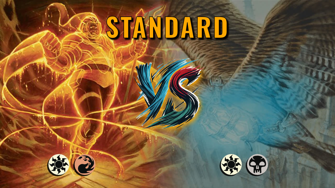 Watch MTG Arena Standard Video - Boros Aggro by DeadWeight VS Orzhov Midrange by Lord Ravnos - cec7c6