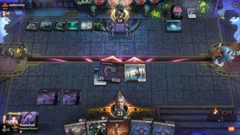 Watch MTG Arena Video Replay - Mono Black Midrange by Numbskull VS Simic Control by andrewfeo - Traditional Standard Ranked