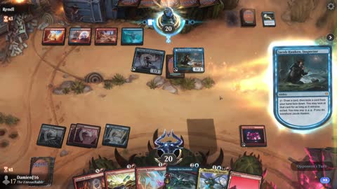 Watch MTG Arena Video Replay - Grixis Midrange by DamienF16 VS Grixis Midrange by Rendl - Chromatic Cube Draft