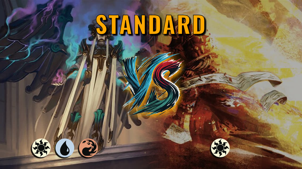 Watch MTG Arena Standard Video - Jeskai Control by DamienF16 VS Mono White Aggro by cdngmr - 74f503