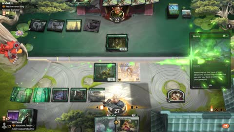 Watch MTG Arena Video Replay - Azusa, Lost but Seeking by saitama VS Mythweaver Poq by Widokin - Historic Brawl