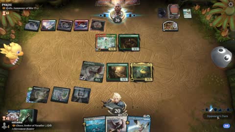Watch MTG Arena Video Replay - Choco, Seeker of Paradise by saitama VS Rydia, Summoner of Mist by PNKOU - MWM Brawl Builder