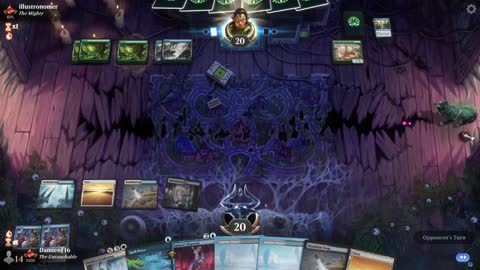 Watch MTG Arena Video Replay - Azorius Midrange by DamienF16 VS Simic Midrange by illustronomer - Traditional Standard Ranked