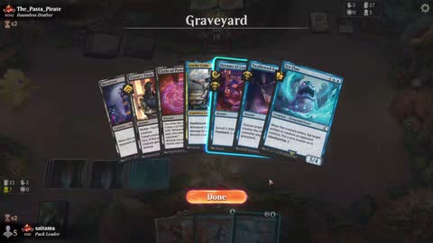 Watch MTG Arena Video Replay - Esper Midrange by saitama VS Boros Aggro by The_Pasta_Pirate - Premier Draft