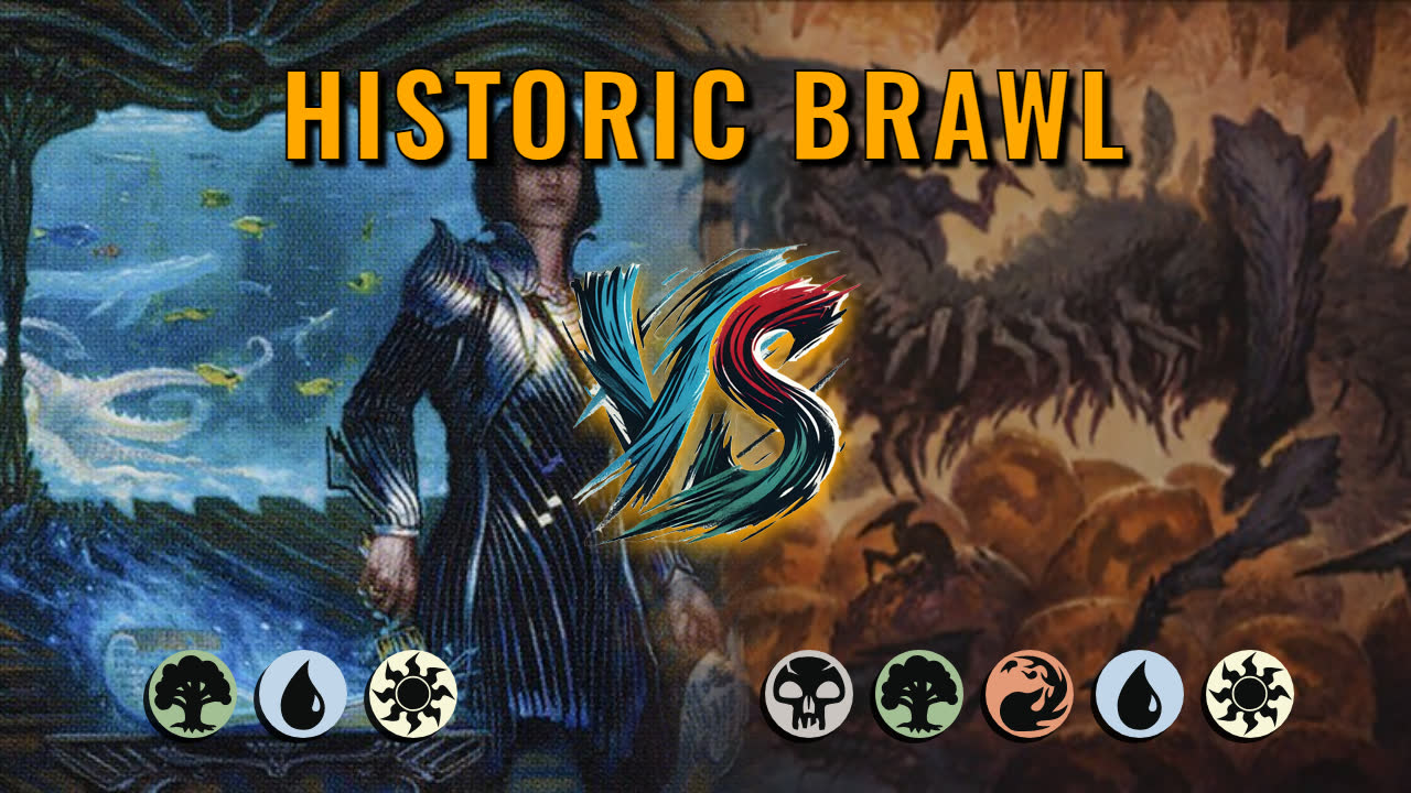 Watch MTG Arena Historic Brawl Video - Lagrella, the Magpie by saitama VS The First Sliver by drk - 66449e