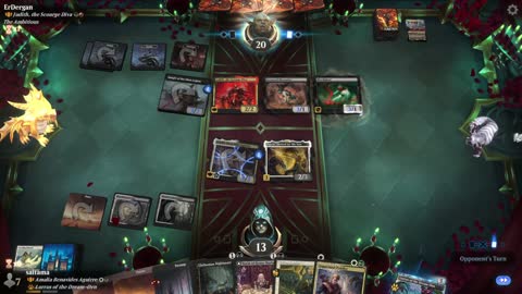 Watch MTG Arena Video Replay - Amalia Benavides Aguirre by saitama VS Judith, the Scourge Diva by ErDergan - Historic Brawl