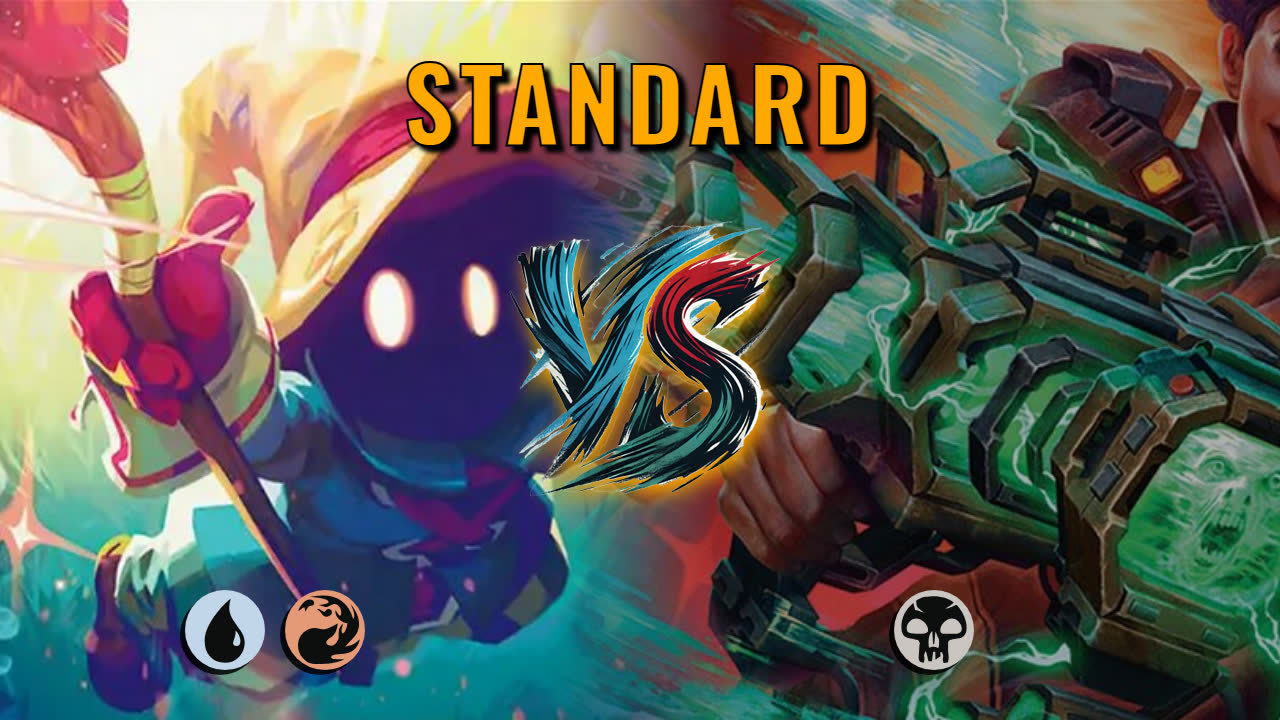 Watch MTG Arena Standard Video - Izzet Midrange by DamienF16 VS Mono Black Midrange by Pizzy - e7626f