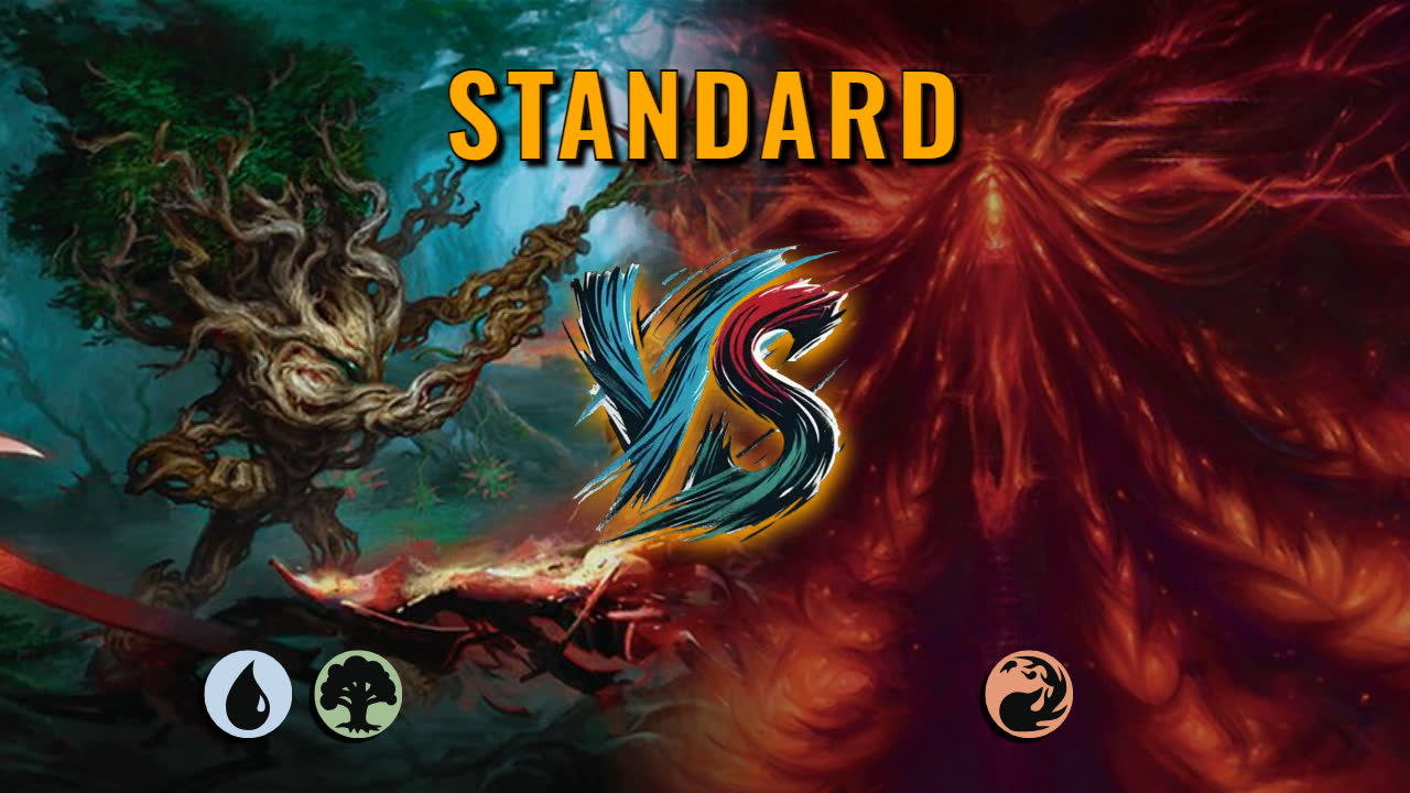 Watch MTG Arena Standard Video - Simic Midrange by utku VS Mono Red Midrange by artonimous - eac059