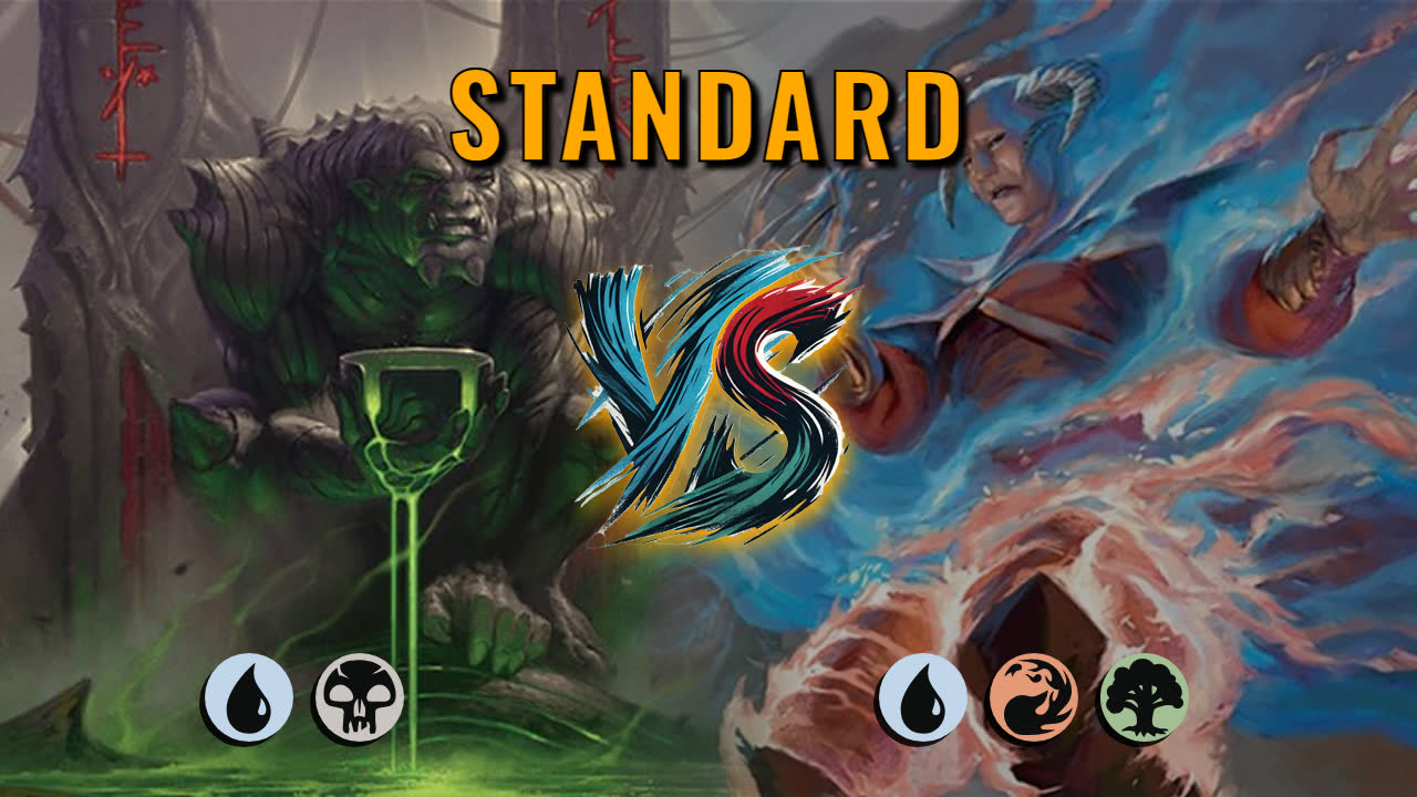 Watch MTG Arena Standard Video - Dimir Midrange by Warped Concept VS Temur Midrange by Vitales - 8a8b0d