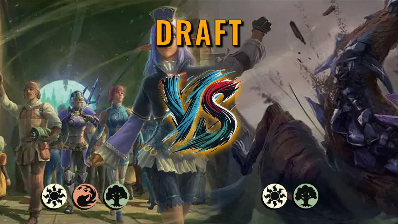 Watch MTG Arena Draft Video - Naya Midrange by saitama VS Selesnya Midrange by Nightmare2450 - f02ca7