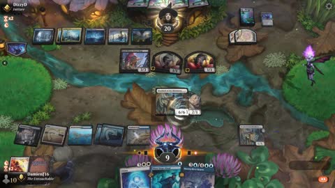 Watch MTG Arena Video Replay - Azorius Control by DamienF16 VS Dimir Midrange by DizzyD - Traditional Standard Ranked
