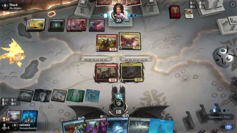 Watch MTG Arena Video Replay - WUBG Midrange by saitama VS Mardu Midrange by Thack - Premier Draft Ranked