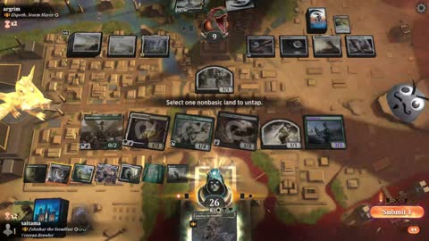 Watch MTG Arena Video Replay - Felothar the Steadfast by saitama VS Elspeth, Storm Slayer by argrim - Historic Brawl
