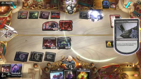 Watch MTG Arena Video Replay - Mono Black Midrange by Numbskull VS Rakdos Midrange by diaosi39 - Traditional Pioneer Ranked