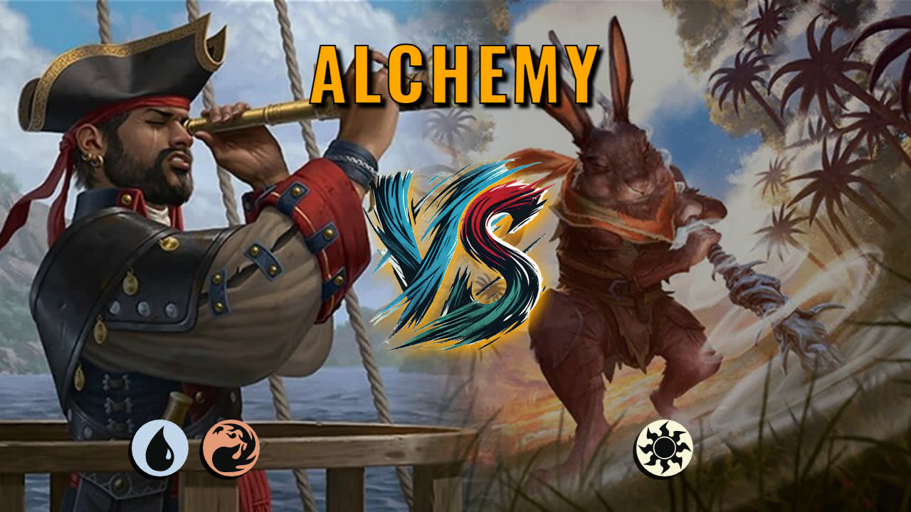 Watch MTG Arena Alchemy Video - Izzet Midrange by CunicoliGoblin VS Mono White Aggro by MachoPepper - 257084