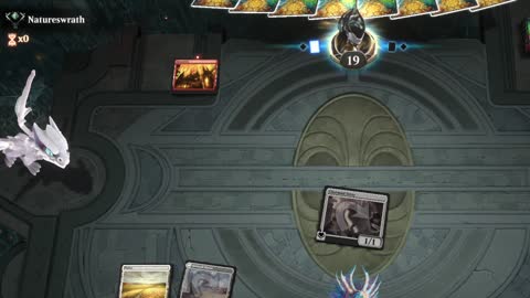 Watch MTG Arena Video Replay - Mono White Aggro by Khat VS Mono Red Aggro by Natureswrath - Explorer Ranked