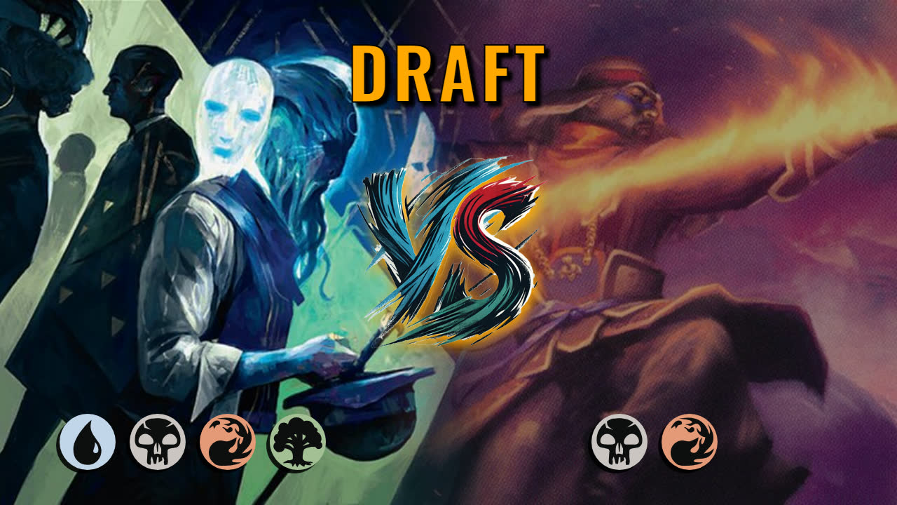 Watch MTG Arena Draft Video - UBRG Midrange by DamienF16 VS Rakdos Aggro by galera182 - c9c1e7