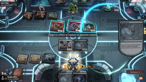 Watch MTG Arena Video Replay - Bant Midrange by DamienF16 VS Gruul Aggro by Just Lola - Premier Draft