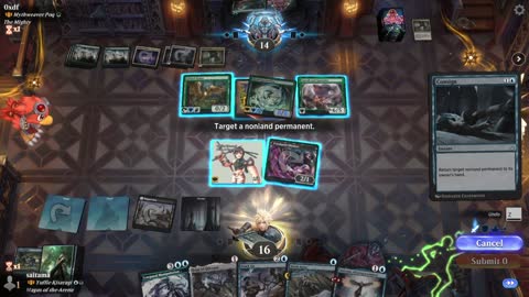 Watch MTG Arena Video Replay - Yuriko, the Tiger's Shadow by saitama VS Mythweaver Poq by 0xdf - Historic Brawl